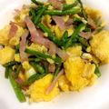 ちー☆☆'s cooksnap of when they made 超速！アスパラベーコンふわふわ卵.