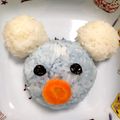ちゅーる's cooksnap of when they made キャラ弁☆ペネロペおにぎり♪.