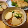 runa10's cooksnap of when they made 里芋とおくらの煮麺　素麺消費簡単に♡.