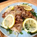 ココママきのみん's cooksnap of when they made 水菜とモヤシのレモン豚バラ蒸し.
