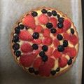 tomairways's cooksnap of when they made 簡単！ベリーベリーラブ♡タルト.