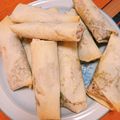 pukukoko's cooksnap of when they made ヘルシー♪揚げない具だくさん春巻き☆.