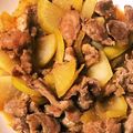 りんごぉぉぉ's cooksnap of when they made 簡単★大根と豚肉のニンニク醤油炒め.