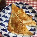 クックSB7K4U☆'s cooksnap of when they made 簡単！はんぺんのキムチチーズ焼き.