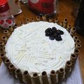 クックOMD3DO☆'s cooksnap of when they made 5つの材料でカスタードまで♪ドームケーキ.
