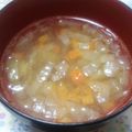 ミサキリカ☆'s cooksnap of when they made 玉葱がコク旨♡春雨オニオンスープ.
