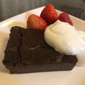 羽衣ママ☆'s cooksnap of when they made 簡単☆豆腐で生チョコケーキ.