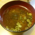 haru0712's cooksnap of when they made もずくのみそ汁.