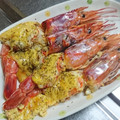 サチタンタン's cooksnap of when they made 簡単な『エビのマヨネーズマスタード焼き』.