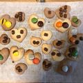 やすヤスコ's cooksnap of when they made バレンタイン♡サクサク簡単型抜きクッキー.