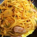 D♡Y's cooksnap of when they made フライパンひとつで♡ノンオイルナポリタン.