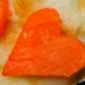 ちびゴン太's cooksnap of when they made ハートの人参 型抜き無し.