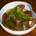 砧の渓流釣師's cooksnap of when they made 春菊と焼しいたけのおひたし.