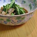 CZKO's cooksnap of when they made 小松菜と豚肉の生姜焼き風.