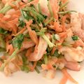 YLanson's cooksnap of when they made マリネ海老とパクチーのキャロットサラダ.