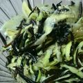 niko_25's cooksnap of when they made キャベツとひじきの味噌ポン酢サラダ.