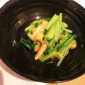 友田のくまさん's cooksnap of when they made 小松菜と油揚げの煮びたし.