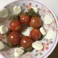 クックPW8BUW☆'s cooksnap of when they made ハート♡と星☆の　カプレーゼサラダ❀.