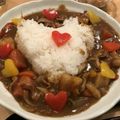 クックmiumiu☆'s cooksnap of when they made こくまろハートいっぱいカレー.