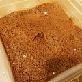 クックPWWGV4☆'s cooksnap of when they made レンジで簡単チョコケーキ.