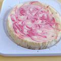 まなぁこ's cooksnap of when they made 簡単可愛い♡マーブル模様チーズケーキ.