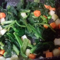 ふぁんたにゃん's cooksnap of when they made 弁当の隙間埋め★ほうれん草のバター炒め.