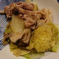 バニモン's cooksnap of when they made 美味しい豚白菜蒸し煮－材料３・調味料２.