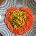 もぐとっぽ's cooksnap of when they made ♡簡単！トマトときゅうりのハートサラダ♡.