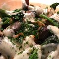 ネコ大スキ☆'s cooksnap of when they made 茄子とほうれん草チーズ焼き♪オーブン不要.