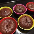 はせぺこ's cooksnap of when they made ♡チョコマフィン♡しっとり生チョコ風♪.