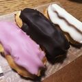 akn___28's cooksnap of when they made 春の三色 プチ・エクレア ♪.