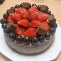 shappo0712's cooksnap of when they made バレンタインに！生チョコクリームケーキ♪おいち～♪.