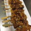 みぃこm's cooksnap of when they made こま肉でポークチャップ串.