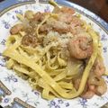 イヌチン's cooksnap of when they made エビとチーズのパスタ.