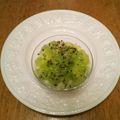 msgnb120's cooksnap of when they made ヨーグルトムースのキウイソース.