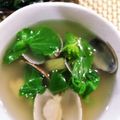 kana叶's cooksnap of when they made じゃがいもとアサリと菜の花優しいスープ♪.