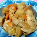 Кαriй's cooksnap of when they made ✾じゃがいもと手羽先のみそ煮✾.