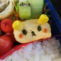 こっぺりあ's cooksnap of when they made ♡キャラ弁・お弁当に簡単くまさん卵焼き♡.