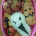 蒼しゅん's cooksnap of when they made 時々　キャラ弁♪　ハロウィンおばけ運動会.