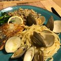 ecobeer's cooksnap of when they made ボンゴレ・ビアンコ（あさりのパスタ）.