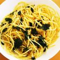 ayakaL7's cooksnap of when they made 即できる。韓国海苔パスタ。.