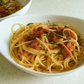にゃんがす's cooksnap of when they made ドライトマトのオイル漬けでパスタ。.