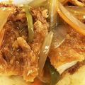 さとみん★CH's cooksnap of when they made ＊チキンカツの甘酢あんかけ＊.