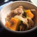 朝ごはんいのち's cooksnap of when they made 肉じゃが?『肉かぼちゃ♡』おかず簡単煮物.