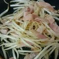 Linoco20126's cooksnap of when they made 5分で出来ちゃうもやし炒め☆.