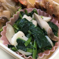 わたさな2016's cooksnap of when they made 小松菜とエリンギのバター醤油炒め.