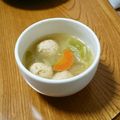 msft5632's cooksnap of when they made 簡単！ヘルシー！鶏ひき肉団子のスープ.