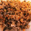 ゆったん0617's cooksnap of when they made 鶏そぼろ丼★人参玉ねぎ入り☆お弁当にも！.