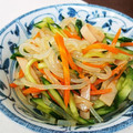 香園るな's cooksnap of when they made 生マロニーの中華風酢の物.