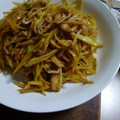 リーメ's cooksnap of when they made 【常備菜】ささぎと油揚げの炒め物.